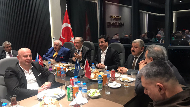 Halis Kahriman, Mustafa Yeneroğlu İle Dernekleri Buluşturdu