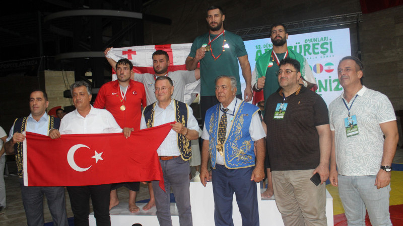 Türkiye Dünya Aba Güreşi'nde Dünya Şampiyonu