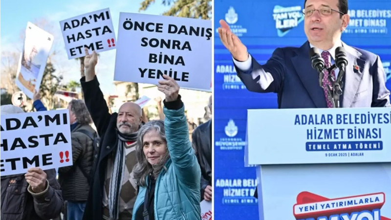 İmamoğlu Adalar'da Protesto Edildi!