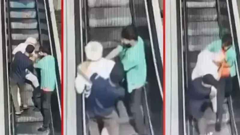 Taksim Metrosunda Gasp Dehşeti: Yaşlı Adamı Boğazlayıp Telefonunu ve Kartlarını Çaldılar