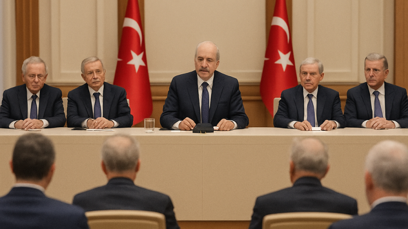 Milli Dayanışma Komisyonu 7. kez toplandı: Eski Meclis Başkanları Deneyimlerini Paylaştı