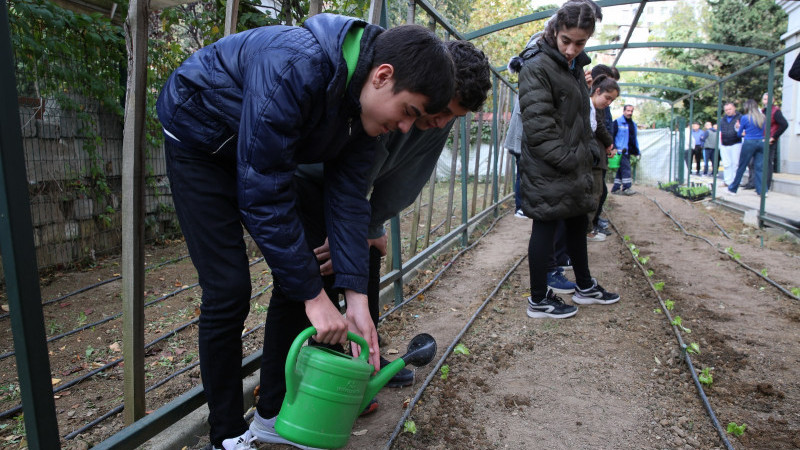 Hobi bahçesi bu kez özel öğrenciler için hazırlandı