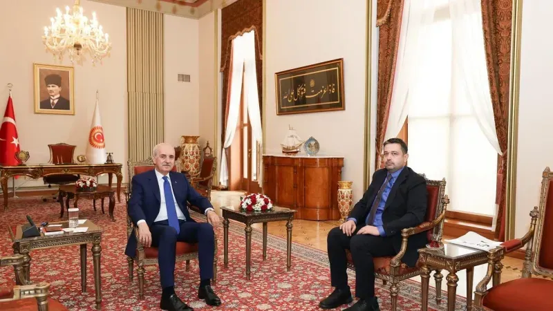 TİMBİR Başkan Vekili Cüneyd Altıparmak’tan TBMM Başkanı Numan Kurtulmuş’a Ziyaret