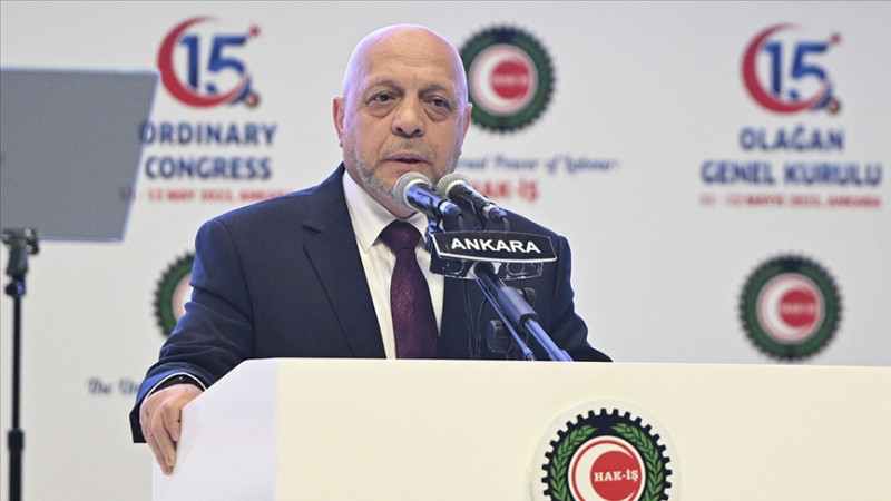 HAK-İŞ Genel Başkanı Arslan’dan Bakan Işıkhan’a tepki: Salona girmeden ayrıldı
