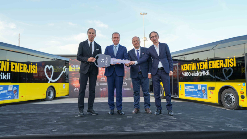 Karsan, Mersin’de Toplu Ulaşımda %100 Elektrikli  Dönüşümü Başlattı!