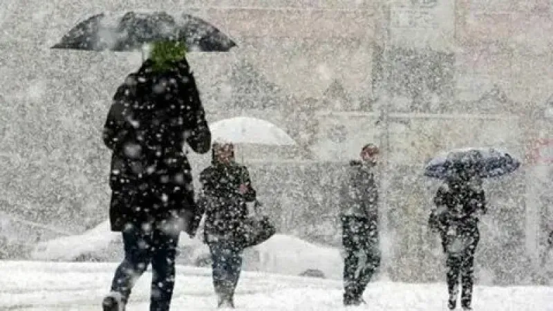 4 il için sarı kodlu yoğun kar uyarısı