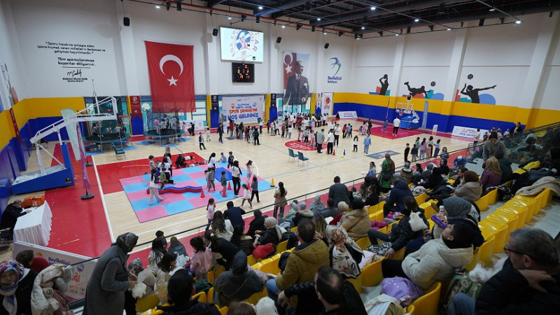 ÇOCUKLAR TATİLİN TADINI SPORLA ÇIKARDI