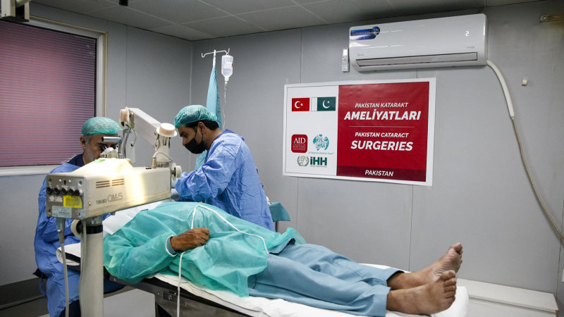 İHH 2025’te 16 ülkede 17 bin 370 katarakt ameliyatı yaptı