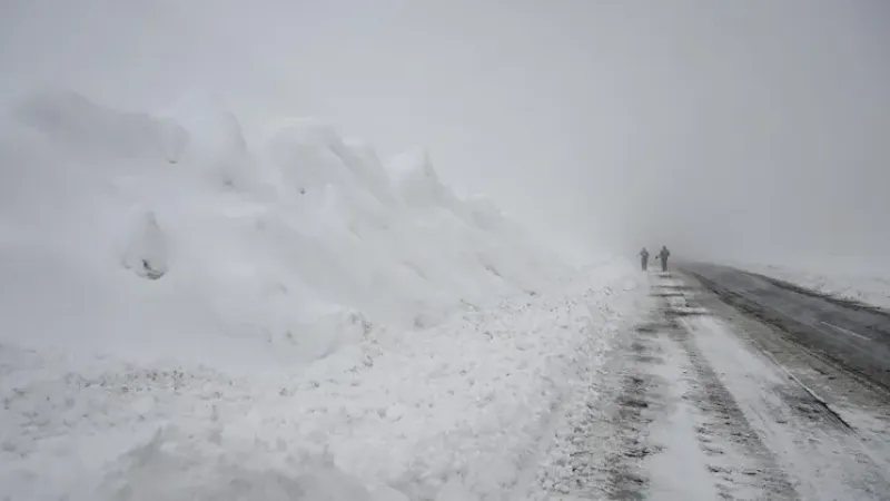Ardahan’da Çığ Faciası: Karla Mücadele Ekipleri Tehlike Atlattı