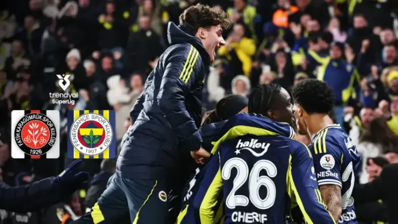 Fenerbahçe, Karagümrük deplasmanında 6 eksikle sahaya çıkacak