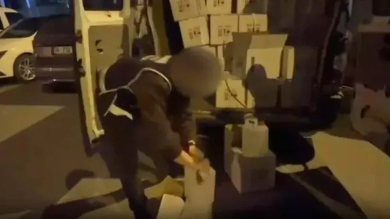 İstanbul’da Sahte İçki Operasyonu: 28 Bin Litreden Fazla Alkol Ele Geçirildi