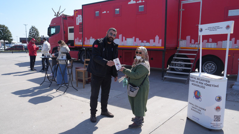 Kartal Belediyesi’nden Afet Farkındalığı Çalışması