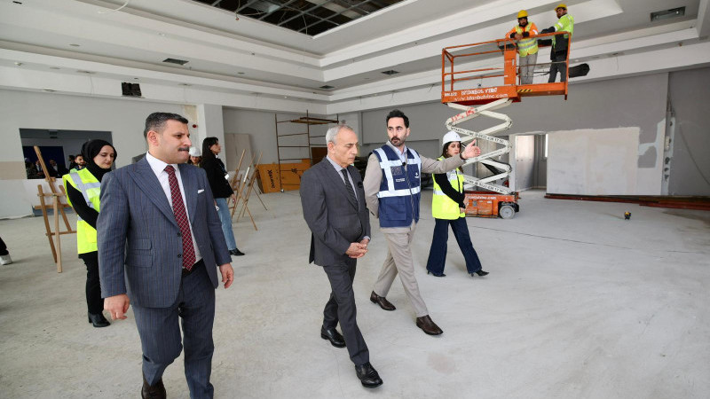 BAŞKAN ÇEBİ, İLÇEDEKİ YATIRIMLARI YERİNDE İNCELEDİ