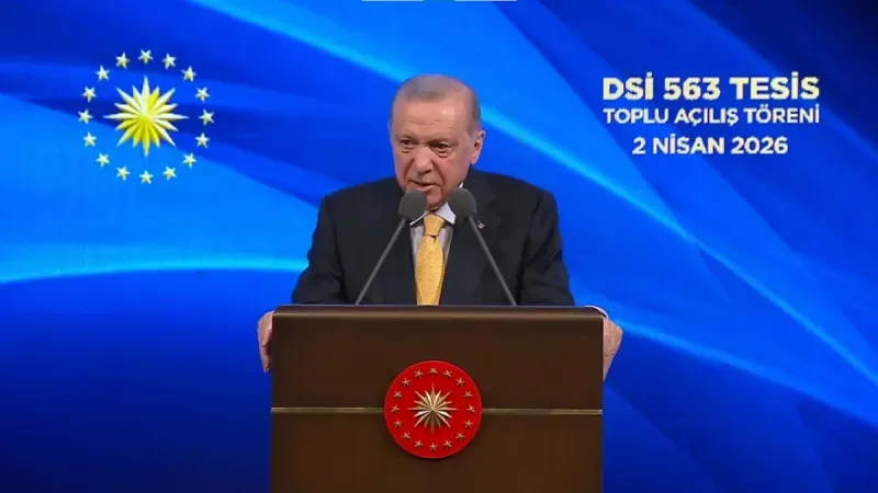 Erdoğan: Geleceğin mücadelesi su kaynakları için olacak