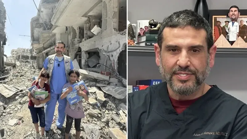 Gazze’ye gönüllü giden cerrah, New Jersey’de Demokratların adayı oldu