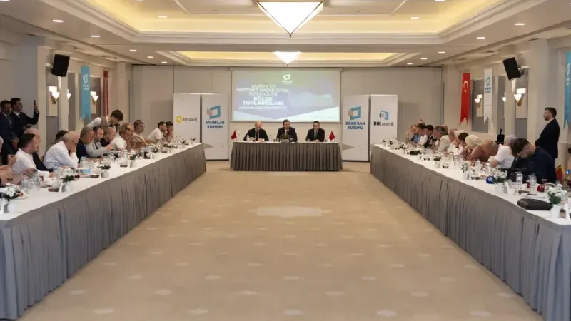 BİK Genel Müdürü Çay, Trabzon'da basın temsilcileriyle buluştu
