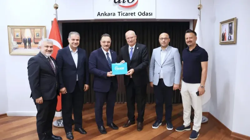 TİMBİR'den ATO Başkanı Gürsel Baran'a teşekkür ziyareti