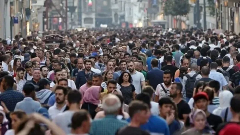 TÜİK açıkladı: Türkiye nüfusta dünyada 18'inci sırada