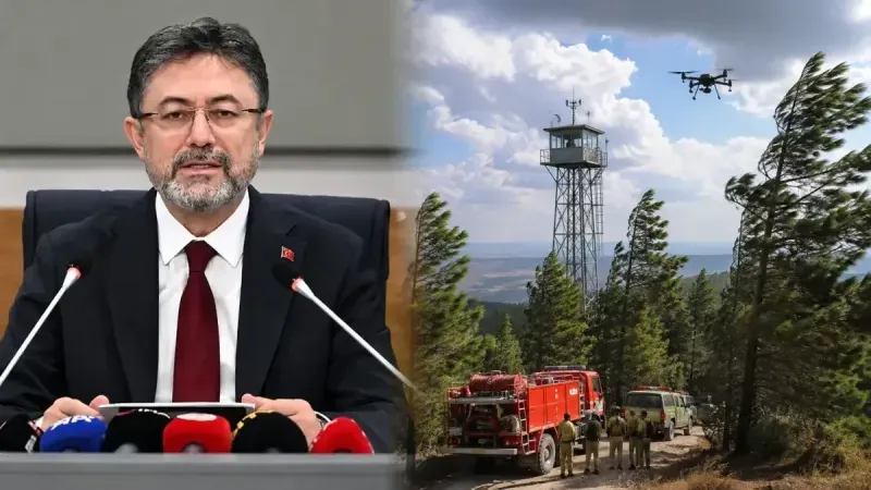Bakan Yumaklı açıkladı: Türkiye genelindeki yangınların tamamı kontrol altında