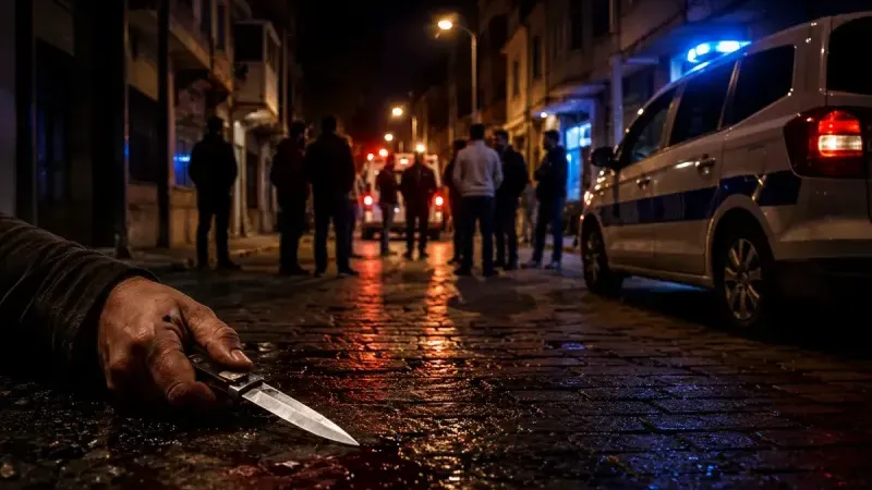Çorum'da Bıçaklı Kavga: 1 Kişi Yaralandı, 4 Şüpheli Gözaltında