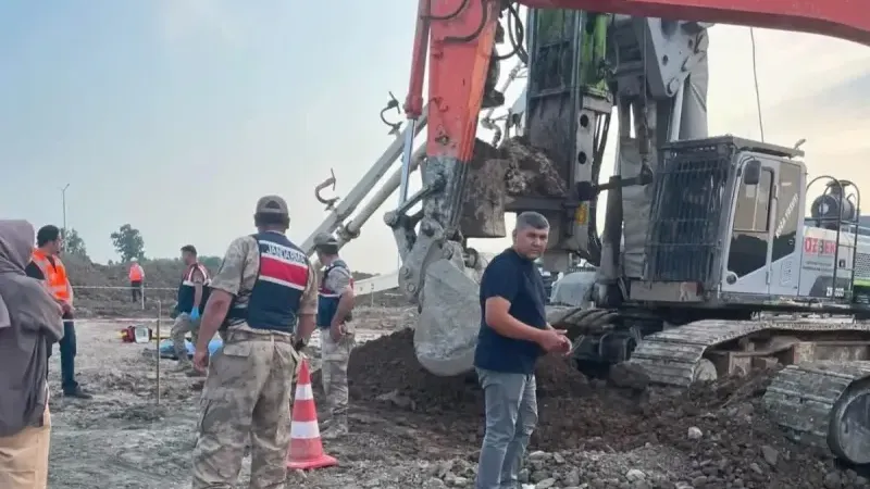 Erzin’de tren yolu şantiyesinde iş kazası: 1 işçi hayatını kaybetti