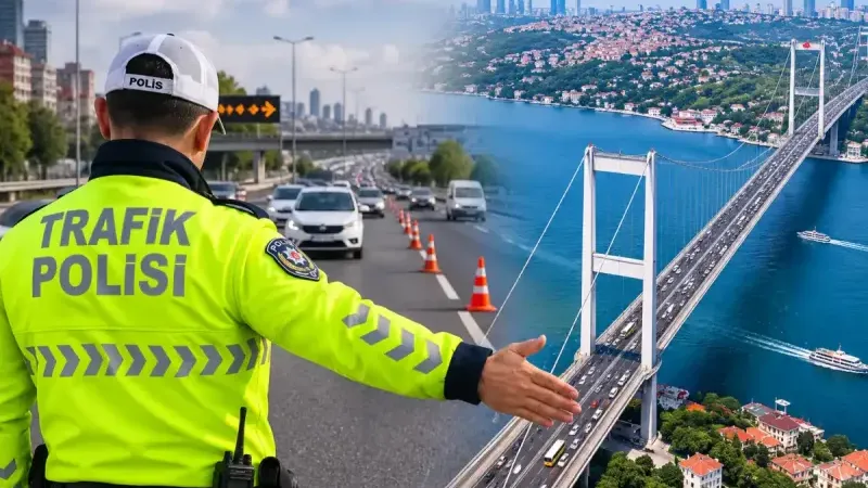 İstanbul’da 15 Temmuz Şehitler Köprüsü yönünde gece trafik düzenlemesi