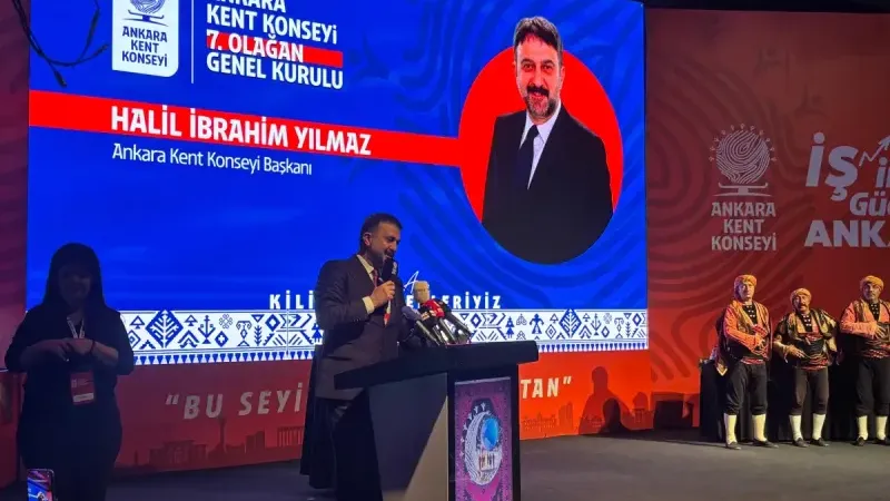 Ankara Kent Konseyi’nde Halil İbrahim Yılmaz yeniden başkan