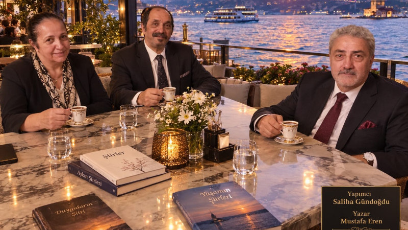 Almanya’dan Türkiye’ye Uzanan Bir Ziyaret, Şiir Kitabına Dönüşen Bir Hayalin Hikâyesi