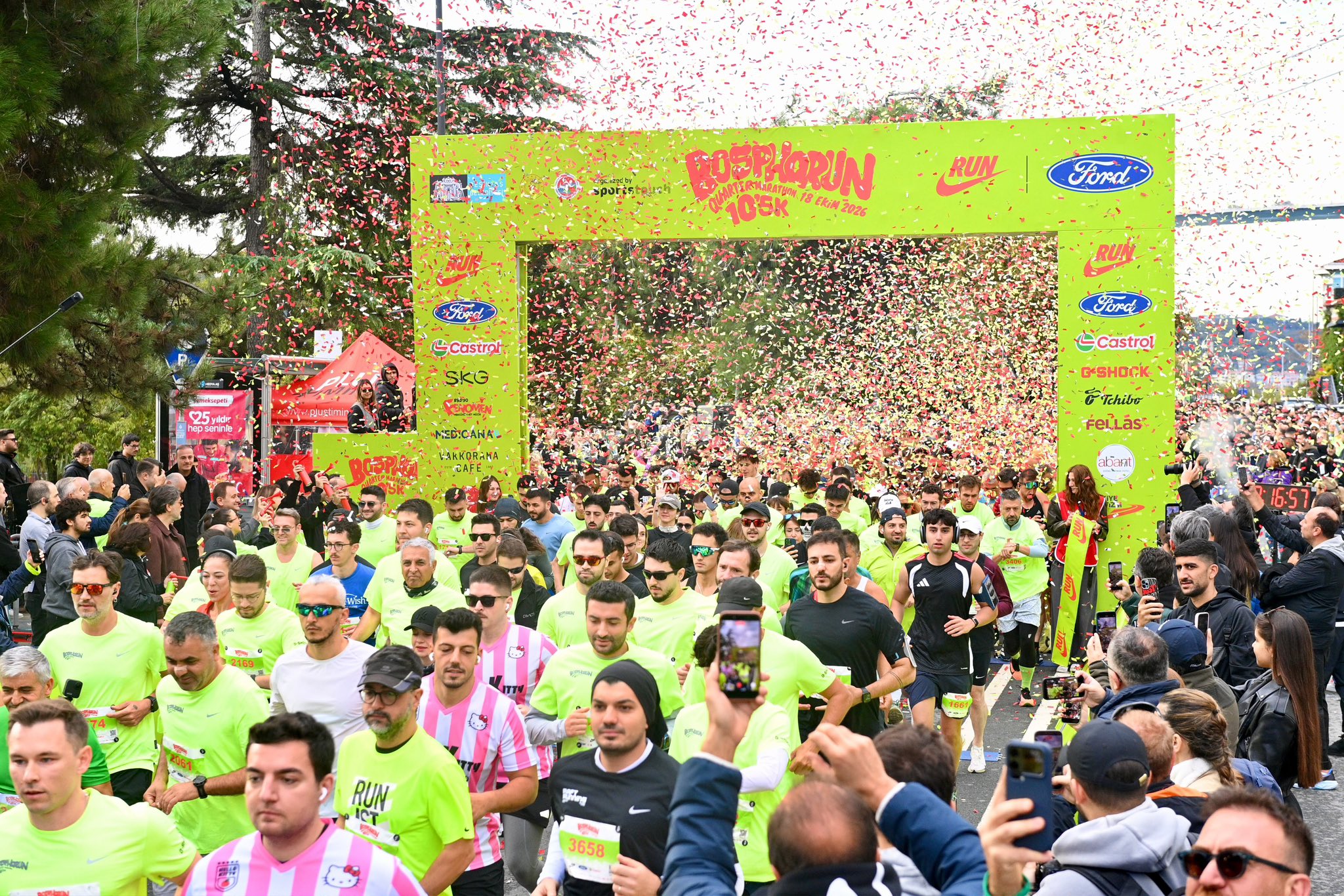 BEŞİKTAŞ, BOSPHORUN QUARTER MARATHON’A EV SAHİPLİĞİ YAPTI