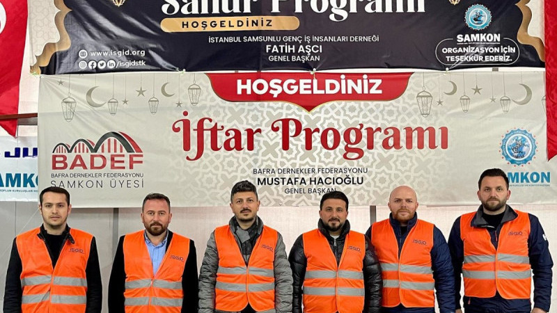 İSGİD'den  Adıyaman Samsun Köyüne Yardım Programı