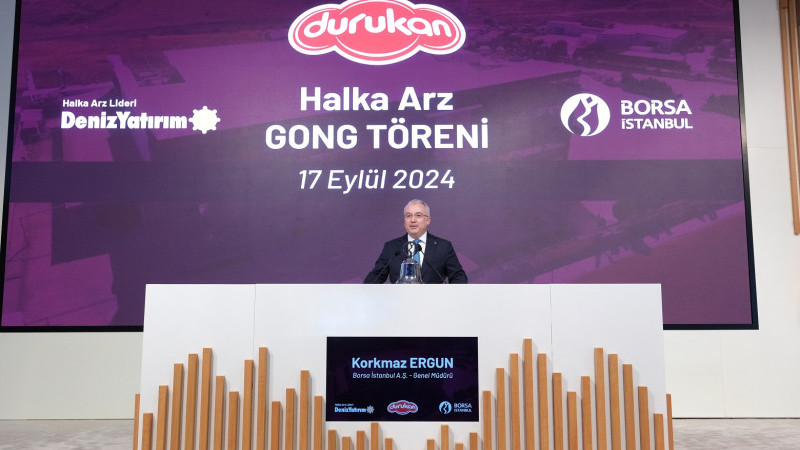 Borsa İstanbul’da gong Durukan Şekerleme İçin Çaldı