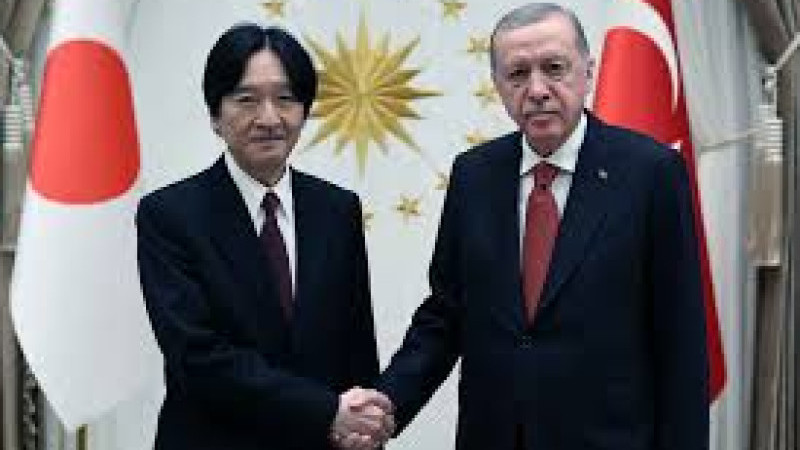 Cumhurbaşkanı Erdoğan, Japonya Veliaht Prensi Fumihito’yu Resmi Törenle Kabul Etti