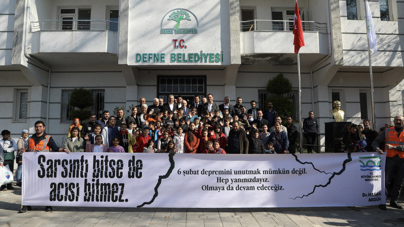 Büyükçekmece Belediyesi Depremzede Hatay’ı Yalnız Bırakmıyor