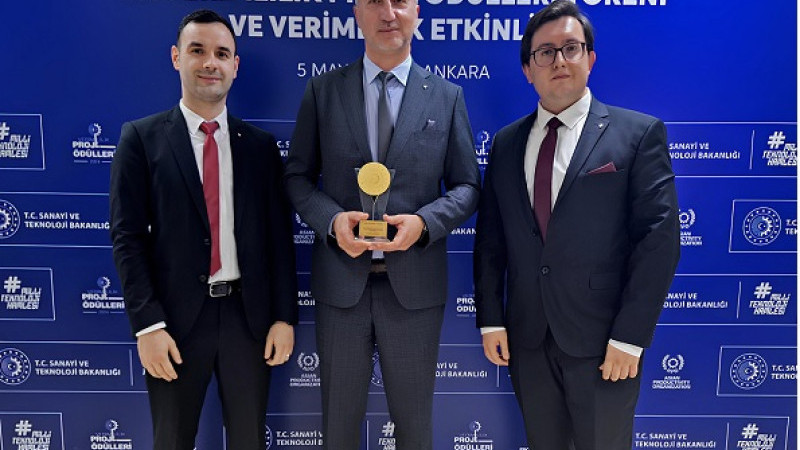 Çilek, T.C. Sanayi ve Teknoloji Bakanlığı’nın Verimlilik Proje Ödülü’ne Layık Görüldü