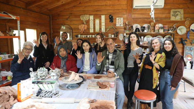 CIF Türkiye Heyetinden Bağımsızlık Köyü’ne anlamlı ziyaret