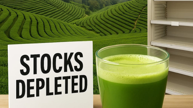Matcha Krizi! Tüm Dünya Stokları Tükendi