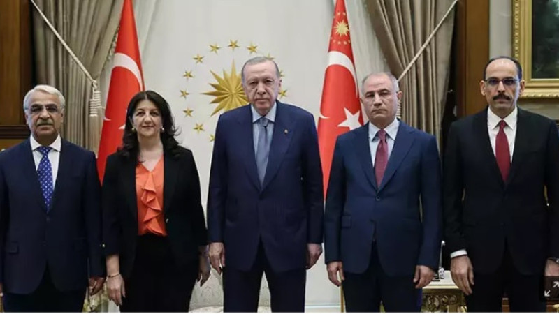  Cumhurbaşkanı Erdoğan, bugün DEM Parti heyetini kabul etti