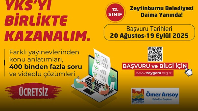 Zeytinburnu'lu Gençler Sınav Yolunda Yalnız Değil