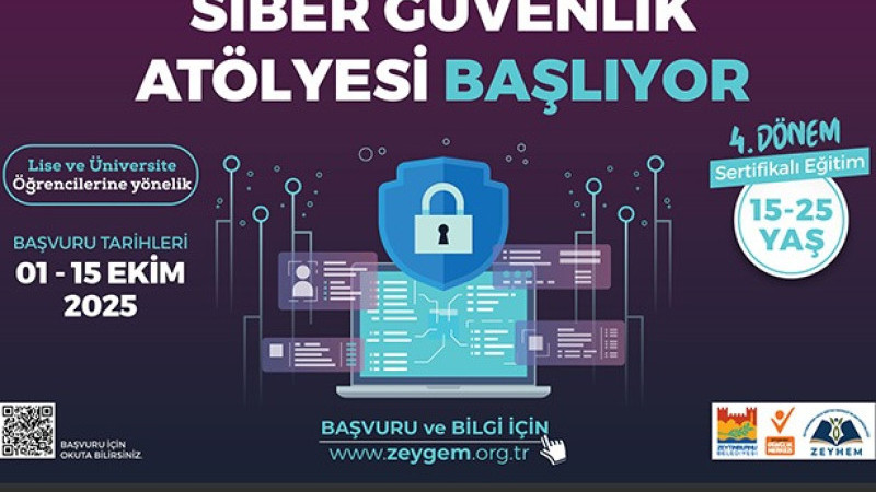 Zeytinburnu’nda Ücretsiz Siber Güvenlik Atölyesi Başlıyor