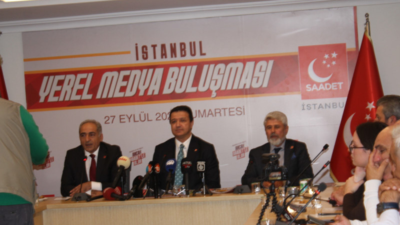SP LİDERİ MAHMUT ARIKAN YEREL BASINLA BİR ARAYA GELDİ