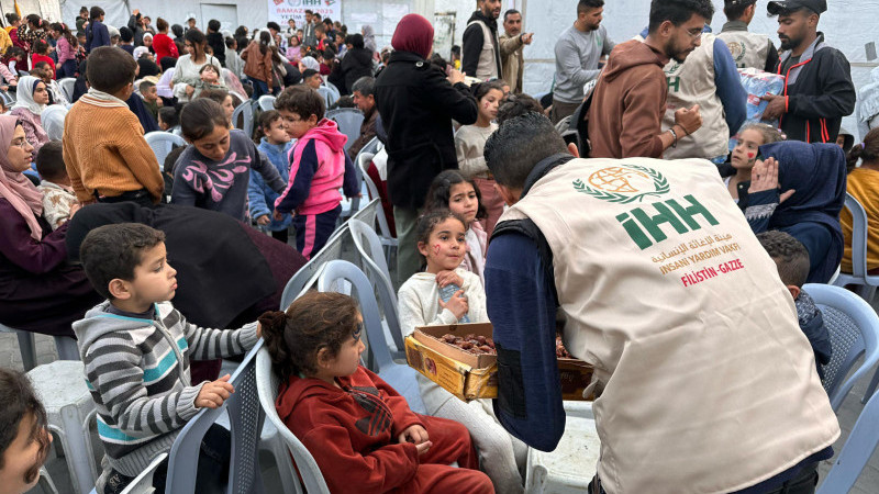İHH’dan Filistinli 26 Bin 531 Yetim Çocuğa Düzenli Destek   