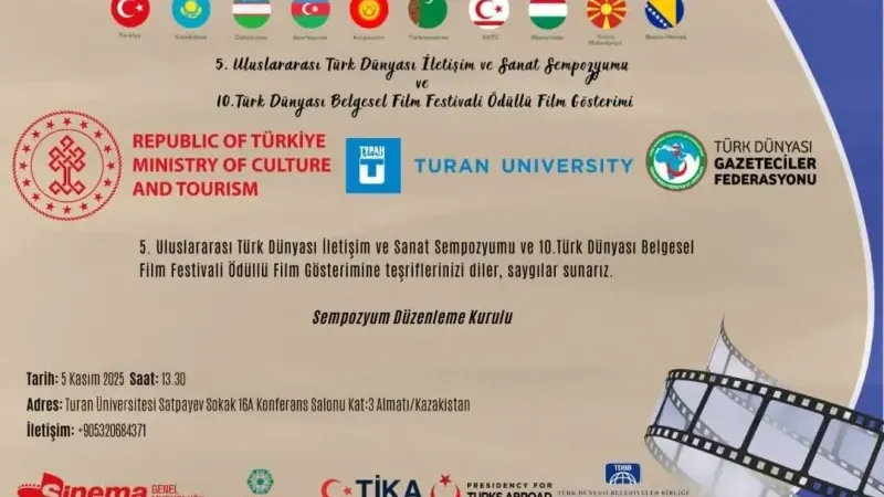 Türkistan’da “Turana Yolculuk” etkinlikleri başlıyor