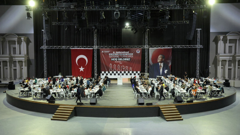 6. Geleneksel 29 Ekim Cumhuriyet Kupası Satranç Turnuvası Düzenlendi
