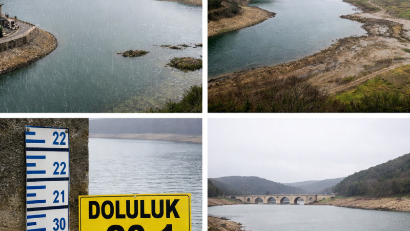 Yağışların etkisiyle İstanbul barajlarında doluluk yeniden yüzde 20’yi aştı
