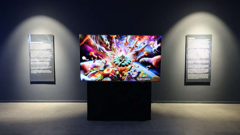 GALERİ CENNET’TE ‘FİJİTAL KAPILAR’ SERGİSİ AÇILDI