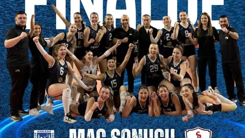 Ankara Büyükşehir Belediyesi Kadın Voleybol Takımı Finale Yükseldi