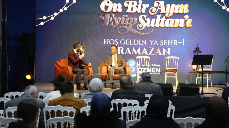 Eyüpsultan’da Ramazansohbetleri Fatih Savaş’la başladı