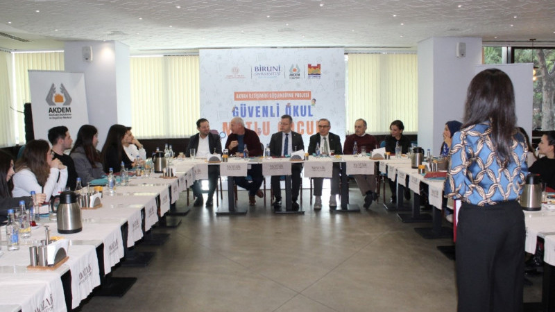 “Güvenli Okul, Mutlu Çocuk” Tanıtım Toplantısı Gerçekleştirildi