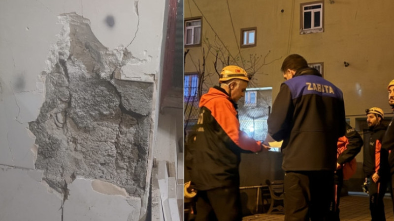 Kolonlardan gelen ses paniğe yol açtı: 51 kişi tahliye edildi