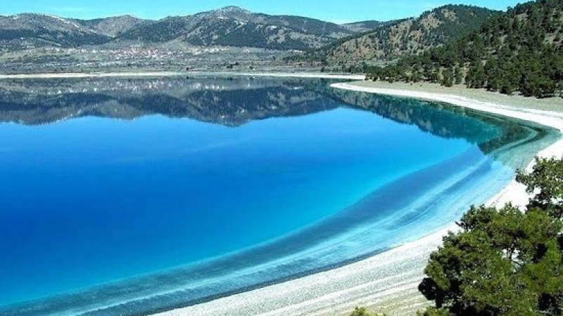 Salda Gölü’nde su seviyesi yükseldi